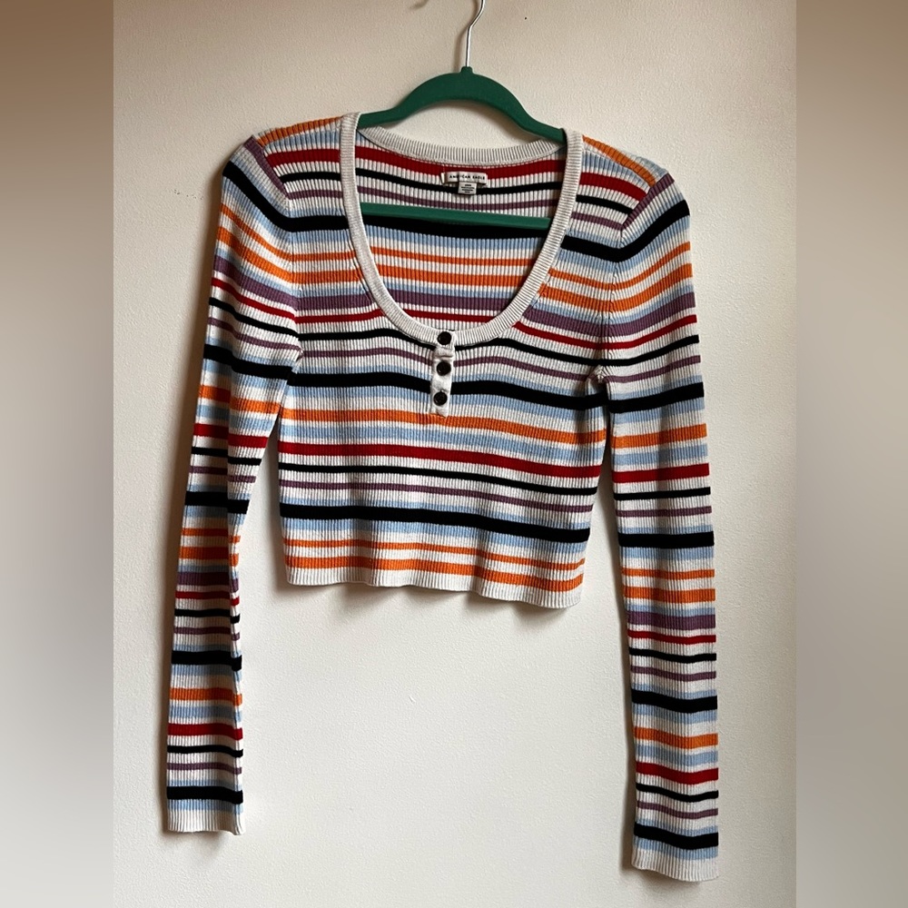 American Eagle Cropped Sweater